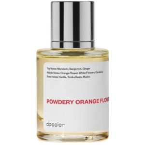 Powdery Orange Flower by Dossier