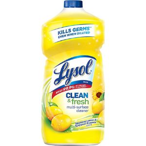 Lysol Clean and Fresh Multi-Surface Cleaner Lemon and Sunflower