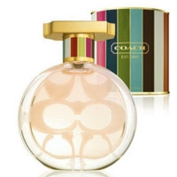 coach perfume round bottle